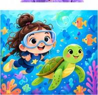 Sample page from Emma Saves the Ocean